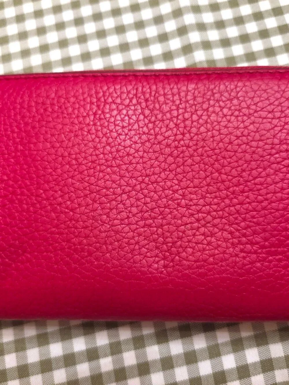 Michael Kors Jet Set Continental Wallet - Red _GUC